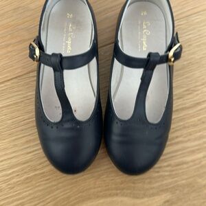 La Coqueta Navy T-Bar Shoes